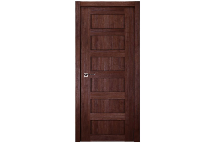 Nova Italia Stile 6 Lite Prestige Brown Laminate Interior Door