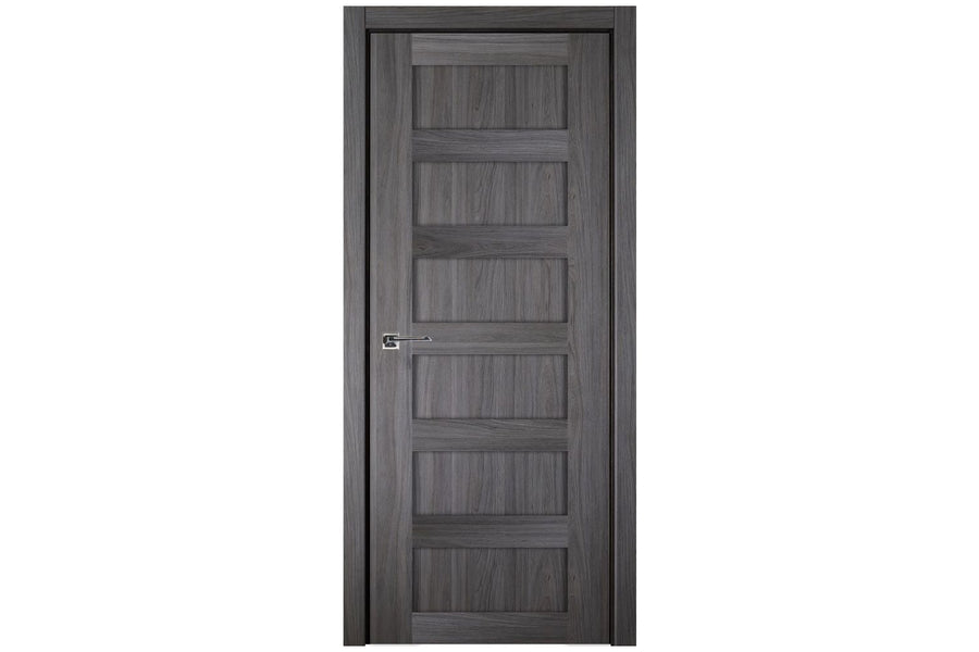 Nova Italia Stile 6 Lite Swiss Elm Laminate Interior Door