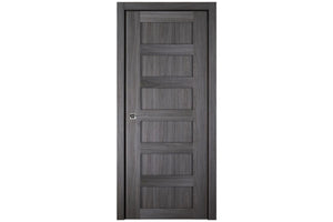 Nova Italia Stile 6 Lite Swiss Elm Laminate Interior Door | Buy Doors Online