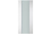 Nova Italia Vetro 01 Alaskan White Laminate Interior Door | Barn Door | Buy Doors Online