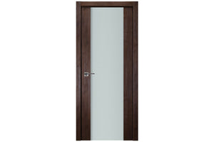 Nova Italia Vetro 01 Prestige Brown Laminate Interior Door | Buy Doors Online