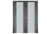 Nova Italia Vetro 01 Swiss Elm Laminate Interior Door | Buy Doors Online