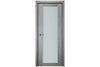 Nova Italia Vetro 1 Lite Light Grey Laminate Interior Door | Buy Doors Online