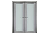 Nova Italia Vetro 1 Lite Light Grey Laminate Interior Door | Buy Doors Online