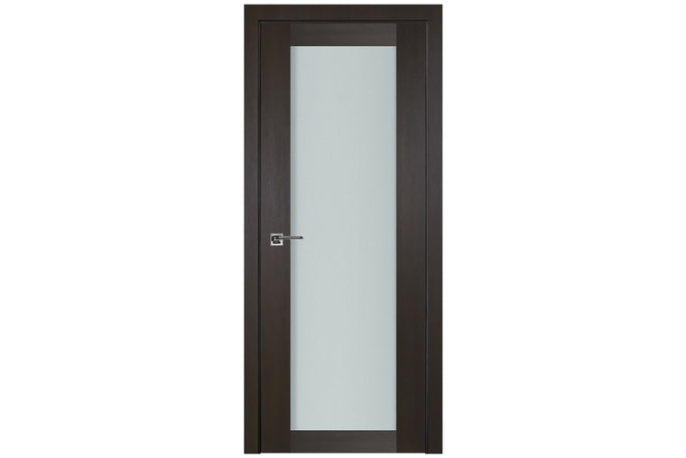 Nova Italia Vetro 1 Lite Premium Wenge Laminate Interior Door