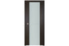 Nova Italia Vetro 1H Premium Wenge Laminate Interior Door | Buy Doors Online