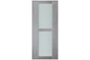 Nova Italia Vetro 2 Lite Light Grey Laminate Interior Door| ByPass Door | Buy Doors Online