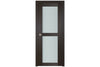 Nova Italia Vetro 2 Lite Premium Wenge Laminate Interior Door |  Buy Doors Online