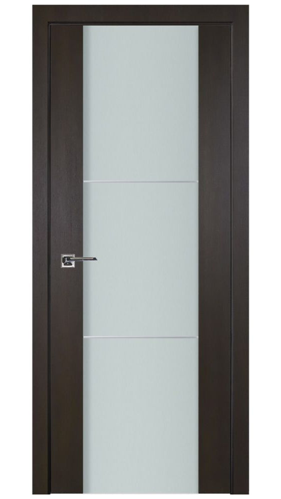 Nova Italia Vetro 2H Premium Wenge Laminate Interior Door