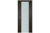 Nova Italia Vetro 3H Premium Wenge Laminate Interior Door | Buy Doors Online