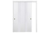 Nova M34 Soft White Laminated Modern Interior Door | ByPass Door | Buy Doors Online