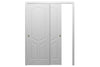 Nova M42 White Ash Laminated Traditional Interior Door | ByPass Door | Buy Doors Online