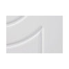 Nova Ovalo Soft White Laminated Traditional interior Door | Buy Doors Online