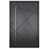 Nova Royal Series Pivot Wrought Iron Custom Exterior Door | Style 001 | Buy Doors Online 