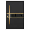 Nova Royal Series Pivot Wrought Iron Custom Exterior Door | Style 003 | Buy Doors Online