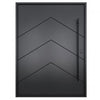 Nova Royal Series Pivot Wrought Iron Custom Exterior Door | Style 004 | Buy Doors Online
