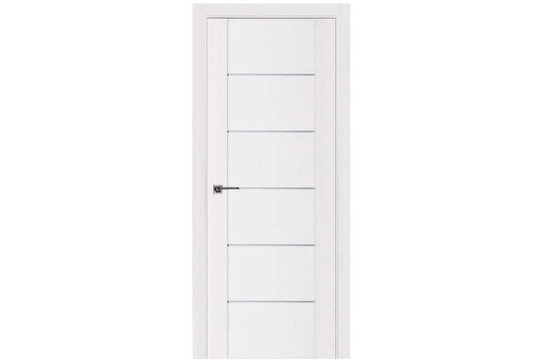 Nova Stile 008 Soft White Laminated Modern Interior Door