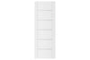Nova Stile 008 Soft White Laminated Modern Interior Door | Magic Door | Buy Doors Online