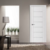 Nova Stile 009 Soft White Laminated Modern Interior Door | Buy Doors Online 