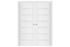 Nova Stile 009 Soft White Laminated Modern Interior Door | Buy Doors Online 