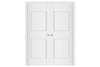 Nova Stile 013 Soft White Laminated Modern Interior Door | Buy Doors Online