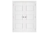 Nova Stile 015 Soft White Laminated Modern Interior Door | Buy Doors Online