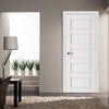 Nova Stile 022 Soft White Laminated Modern Interior Door | Buy Doors Online