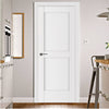 Nova Stile 024 Soft White Laminated Modern Interior Door | Buy Doors Online