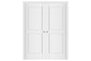 Nova Stile 024 Soft White Laminated Modern Interior Door | Buy Doors Online