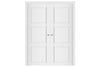 Nova Stile 025 Soft White Laminated Modern Interior Door | Buy Doors Online