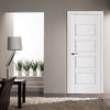 Nova Stile 035 Soft White Laminated Modern Interior Door | Buy Doors Online