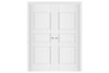 Nova Stile 036 Soft White Laminated Modern Interior Door | Buy Doors Online