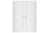 Nova Stile 039 Soft White Laminated Modern Interior Door | Buy Doors Online