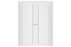 Nova Stile 054 Soft White Laminated Modern Interior Door | Buy Doors Online