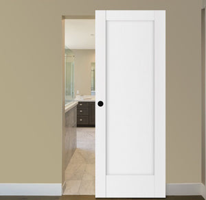 Nova Stile 059 Soft White Laminated Modern Interior Door | Magic Door | Buy Doors Online