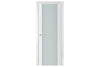 Nova Triplex 001 Soft White Laminated Modern Interior Door | Buy Doors Online