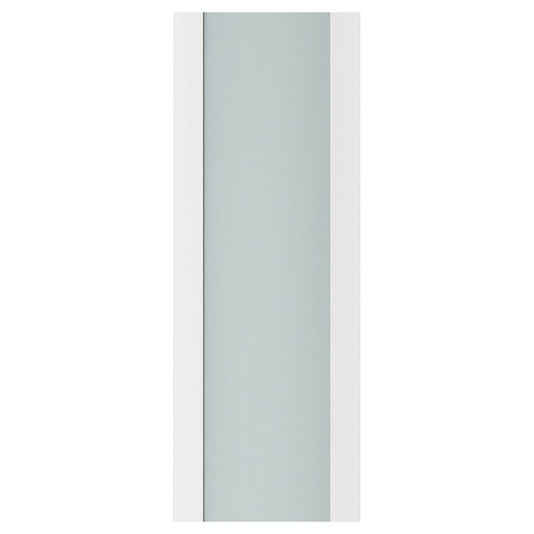 Nova Triplex 001 Soft White Laminated Modern Interior Door | Magic Door