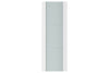 Nova Triplex 004 Soft White Laminated Modern Interior Door | Barn Door | Buy Doors Online