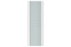 Nova Triplex 005 Soft White Laminated Modern Interior Door | Barn Door | Buy Doors Online