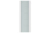 Nova Triplex 007 Soft White Laminated Modern Interior Door | ByPass Door | Buy Doors Online