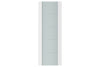 Nova Triplex 007 Soft White Laminated Modern Interior Door | Barn Door | Buy Doors Online