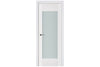 Nova Triplex 012 Soft White Laminated Modern Interior Door | Buy Doors Online