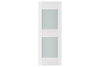 Nova Triplex 013 Soft White Laminated Modern Interior Door | ByPass Door | Buy Doors Online