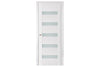 Nova Triplex 018 Soft White Laminated Modern Interior Door | Buy Doors Online