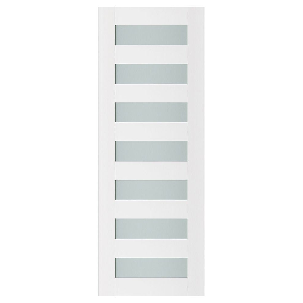 Nova Triplex 024 Soft White Laminated Modern Interior Door | Magic Door ...