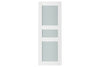 Nova Triplex 029 Soft White Laminated Modern Interior Door | ByPass Door | Buy Doors Online