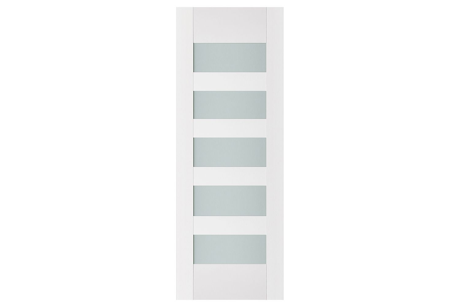 Nova Triplex 040 Soft White Laminated Modern Interior Door | ByPass ...
