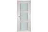 Nova 3 Lite White Wenge Wood Laminated Modern Interior Door | Buy Doors Online