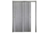 Nova Italia Stile 1H Light Grey Laminate Interior Door | ByPass Door | Buy Doors Online