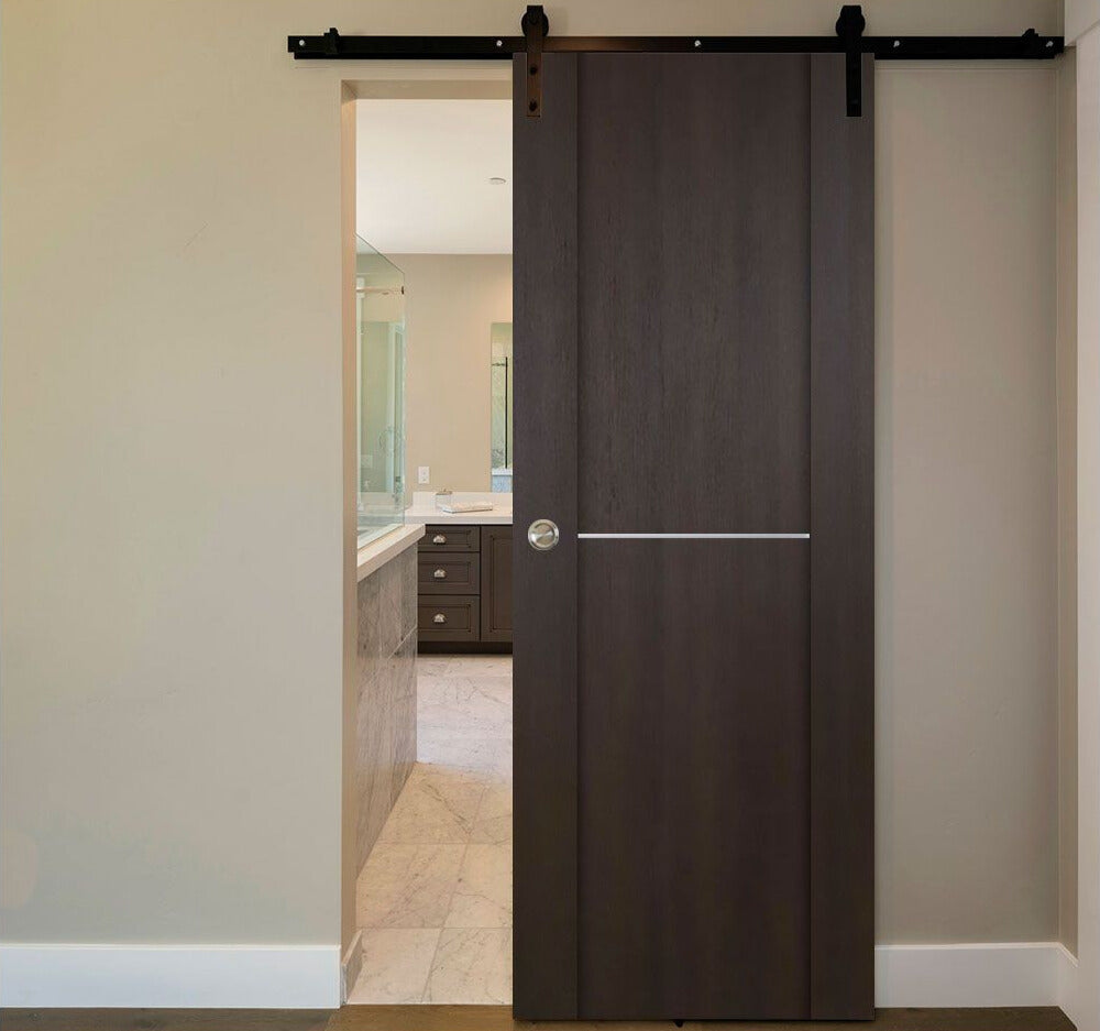 Nova Italia Stile 1H Premium Wenge Laminate Interior Door | Barn Door